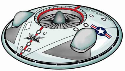 avro avrocar information downloadable card model history