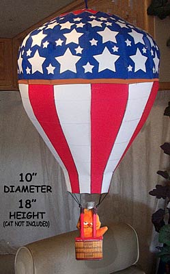 hot air balloon-model