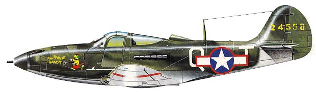 P-39 Bell Airacobra - Tunisia version