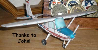 Submitted model of the Cessna 152  Thanks John