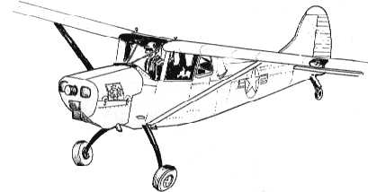Cessna L-19 Sketch