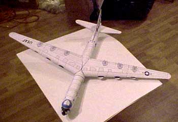 Convair not Boeing B-36 peacemaker bomber cold war almost finished