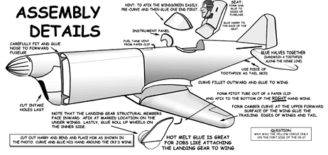 Assembly of the Crosby CR-3