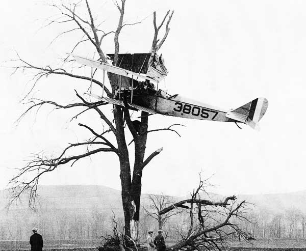 Curtiss Jenny Crash