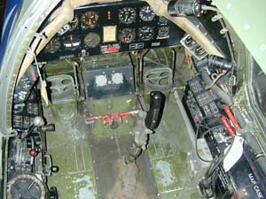Curtiss XP-55 Ascender Cockpit
