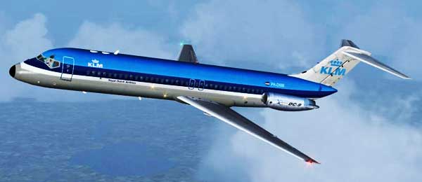 Douglas DC-9 Rendering