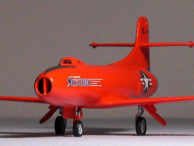 Douglas D558I Skystreak red model