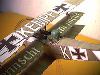 FOKKER DR1 cardmodel