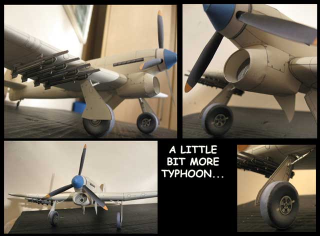 This Typhoon BETA cardmodel