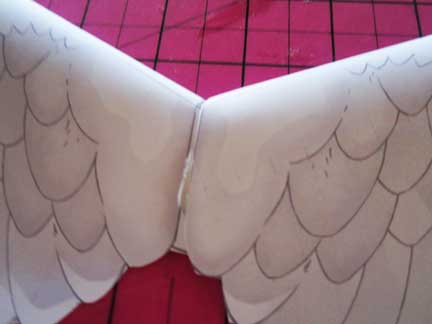 Center of wings