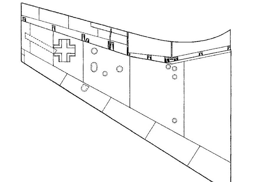 Horten H0- 229 wing plan form