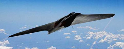 Horten Ho 229 Rendering Rear View