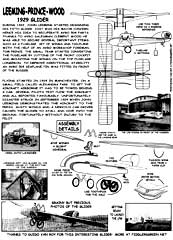 LPW GLider instruction sheet
