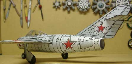 Mig-15 Cardmodel