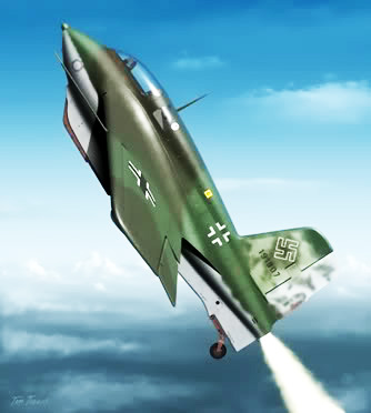 Messerschmitt Me-163 Rendering