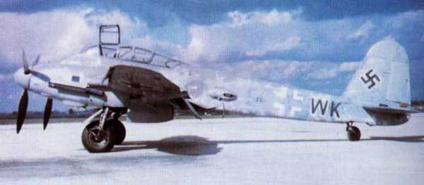 Messerschmitt Me210/Me410 Parked