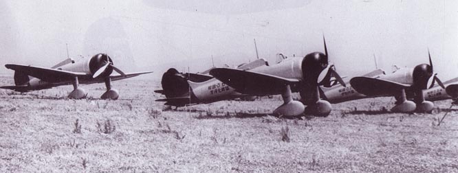 A5M 'Clauds' in the field waiting