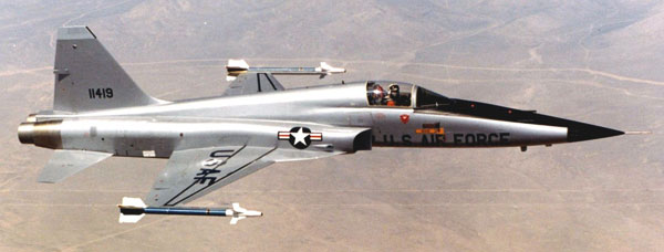 Northrop F-5 Freedom Fighter Inflight