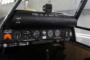 Cockpit of the Piper PA-25 Pawnee