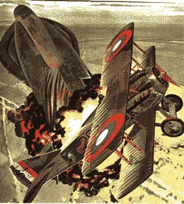 SPAD XIII-Luke balloon