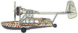 Sikorsky S-39 giraffe side view