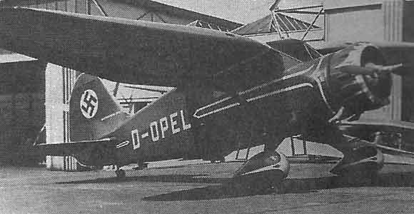 Captured Stinson Reliant