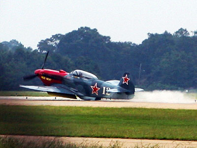 Yak-3 Belly Landing