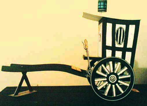 Paddy Wagon at the Border Crossing Story Book House