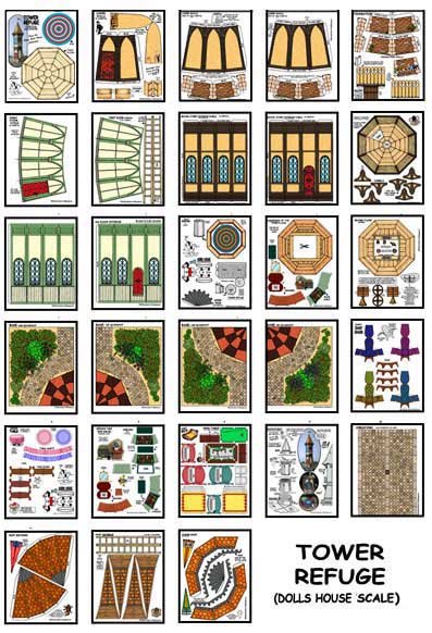 Contact Sheet for the tower-Dolls House