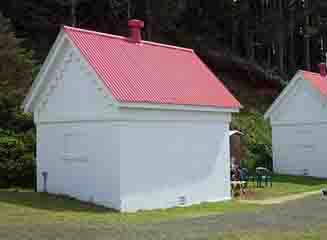 The Heceta Lighthouse buildings