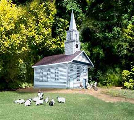 Meeting House downloadable cardmodel