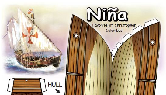 Nina sample of paper model