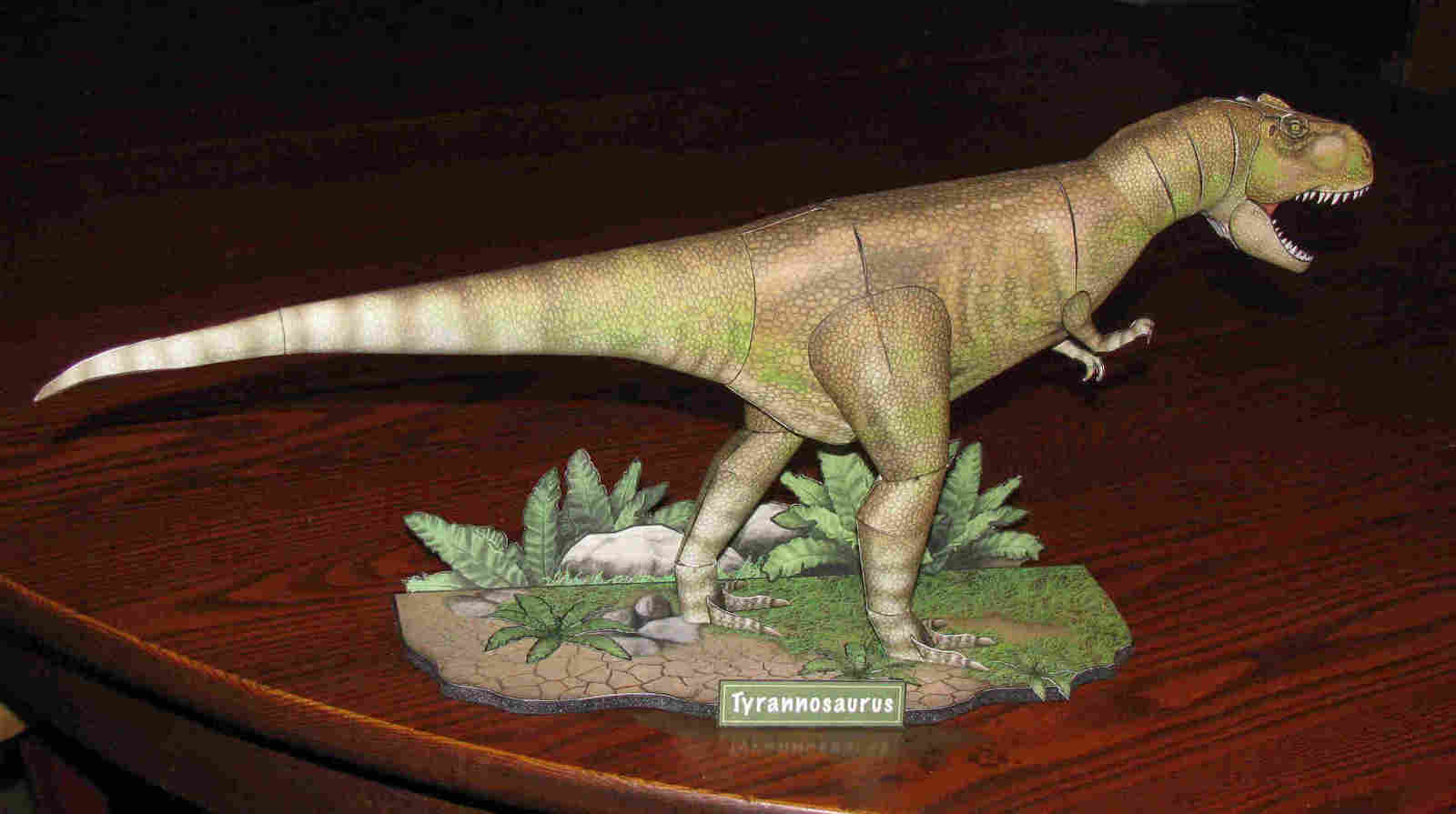 Richard Derry with T Rex