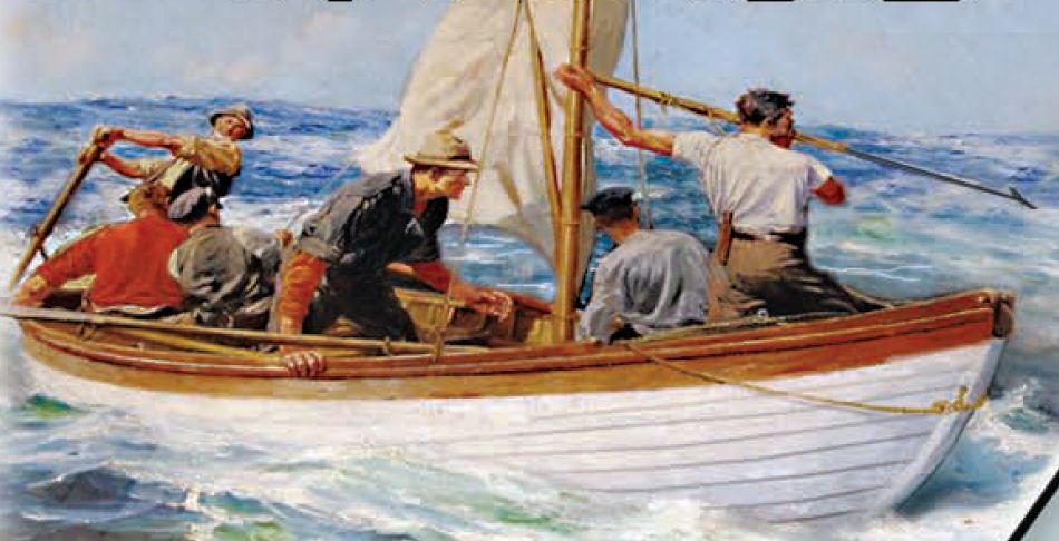 title of the Whale Ship paper model