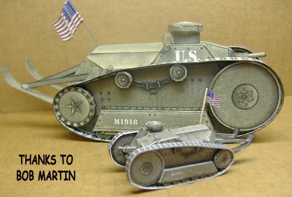 Ford WWI Light tankDownloadable model from Fiddlersgreen