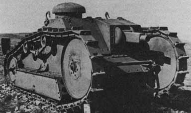 Ford M1918 WWI 3 ton light Tank on the ready